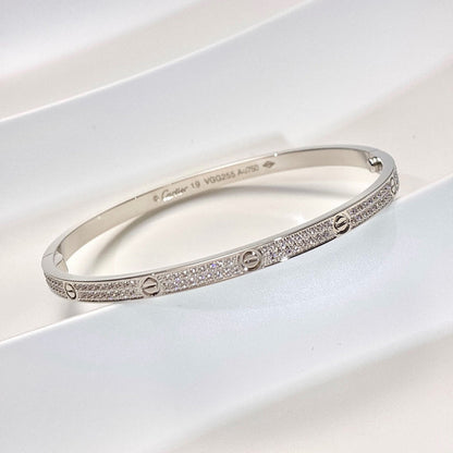 [⭐Veyra]LOVE BRACELET 3.65MM DIAMOND-PAVED