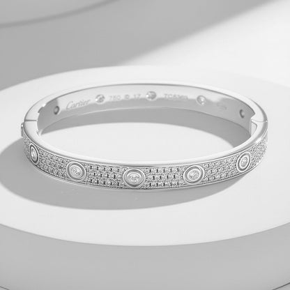 [⭐Veyra]LOVE BRACELET 6.1MM DIAMOND-PAVED 10 BIG DIAMONDS