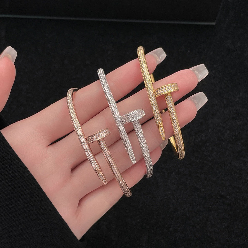 [⭐Veyra]JUSTE BRACELET 3.5MM ALL DIAMONDS