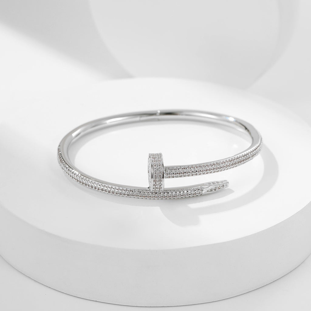 [⭐Veyra]JUSTE BRACELET 3.5MM ALL DIAMONDS