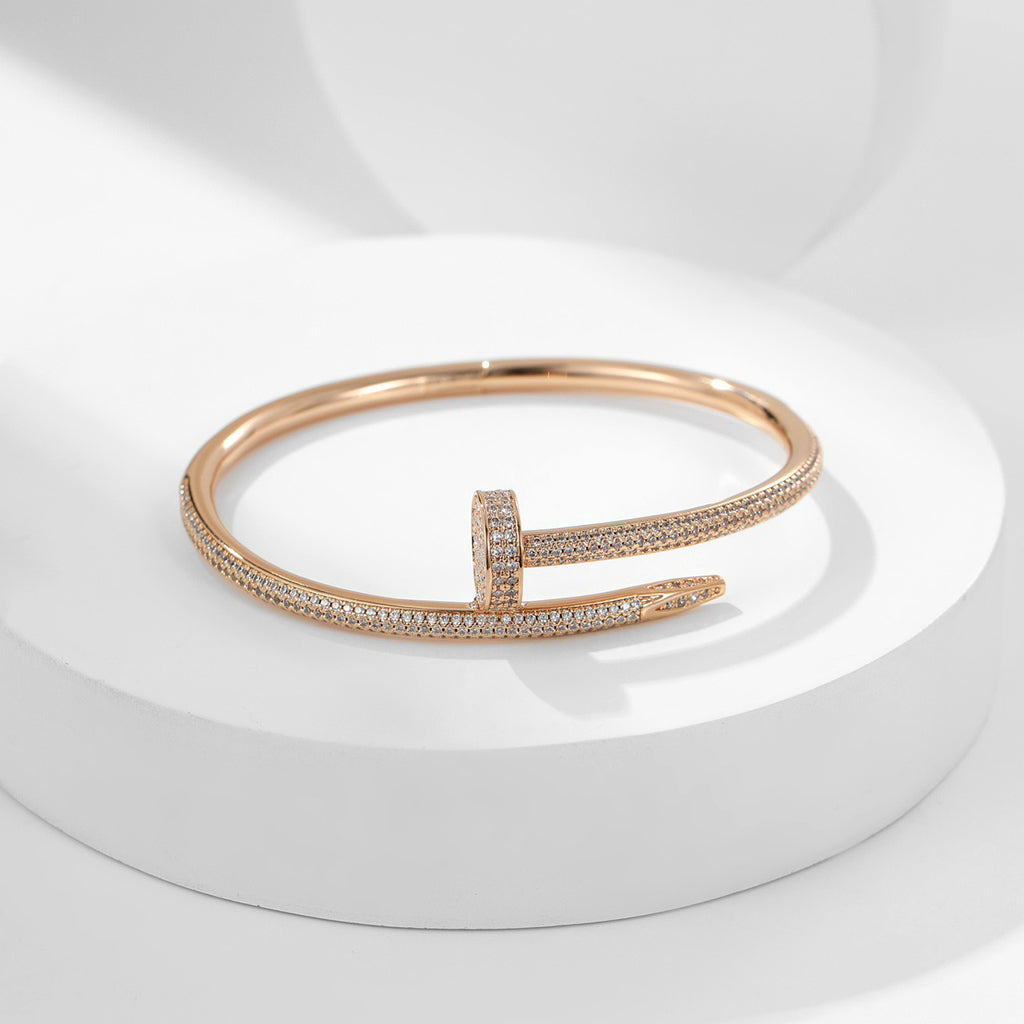 [⭐Veyra]JUSTE BRACELET 3.5MM ALL DIAMONDS
