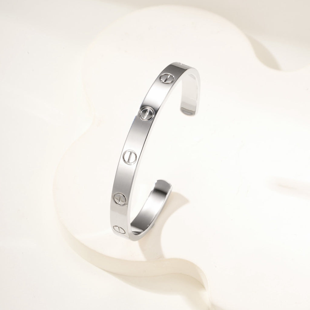 [⭐Veyra]LOVE BRACELET 6.1MM OPEN CUFF