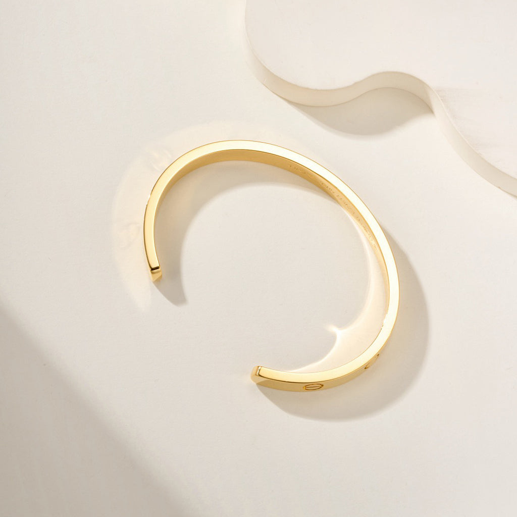 [⭐Veyra]LOVE BRACELET 6.1MM OPEN CUFF