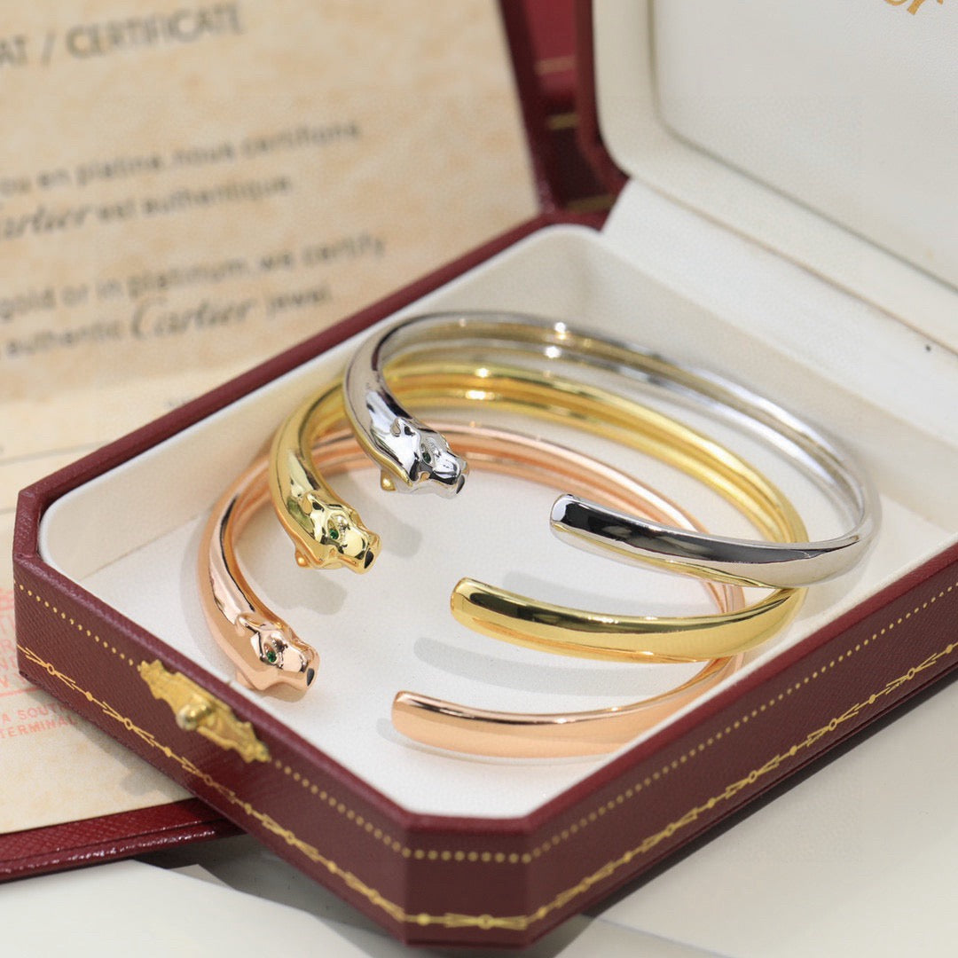 [⭐Veyra]PANTHERE OPEN BRACELET