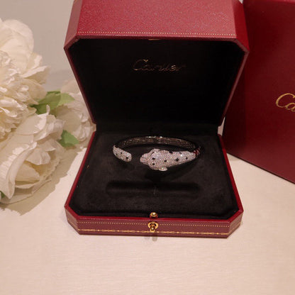 [⭐Veyra]PANTHERE BIG BRACELET DIAMONDS