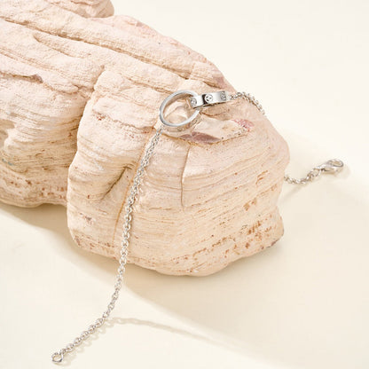 [⭐Veyra]LOVE BRACELET DOUBLE RING