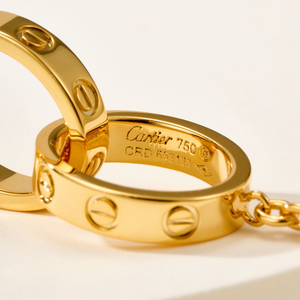 [⭐Veyra]LOVE BRACELET DOUBLE RING
