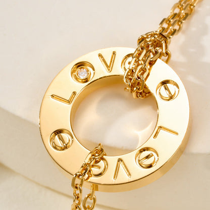 [⭐Veyra]LOVE BRACELET 2 DIAMOND