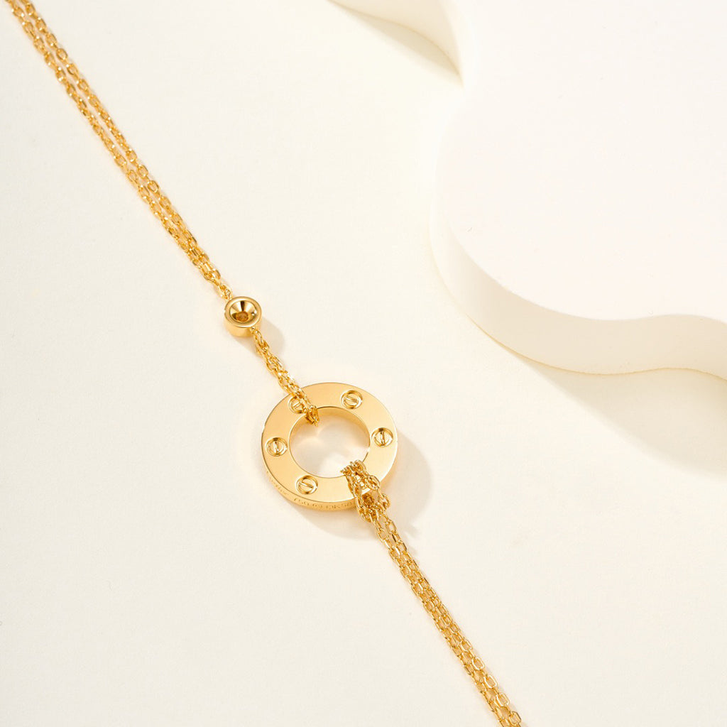 [⭐Veyra]LOVE BRACELET 2 DIAMOND