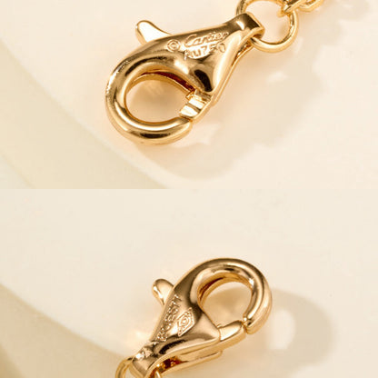 [⭐Veyra]LOVE DOUBLE RING FULL DIAMOND BRACELET