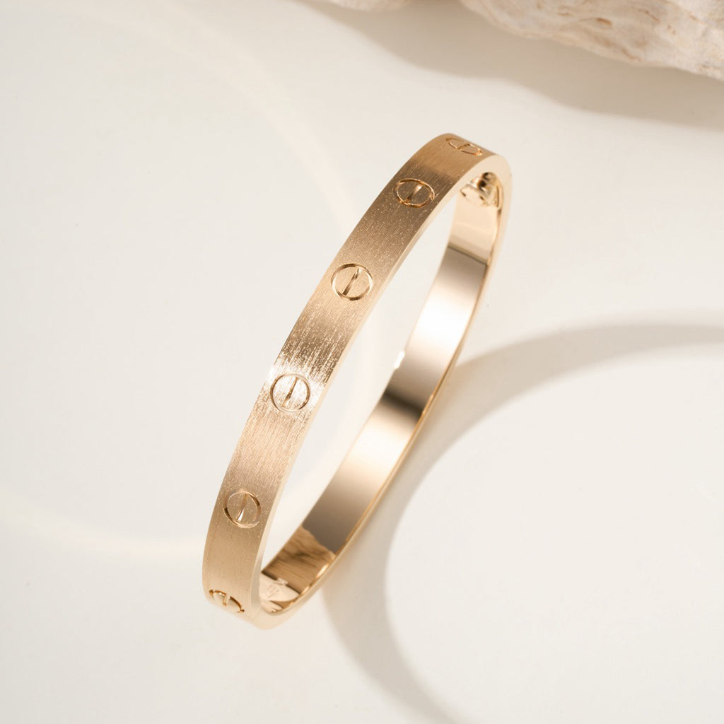 [⭐Veyra]LOVE BRACELET 6.1MM BRUSHED