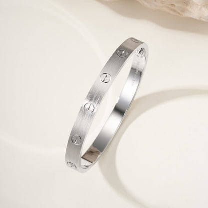 [⭐Veyra]LOVE BRACELET 6.1MM BRUSHED