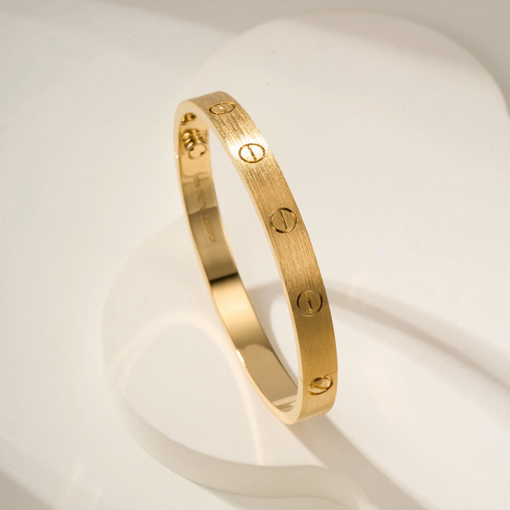 [⭐Veyra]LOVE BRACELET 6.1MM BRUSHED