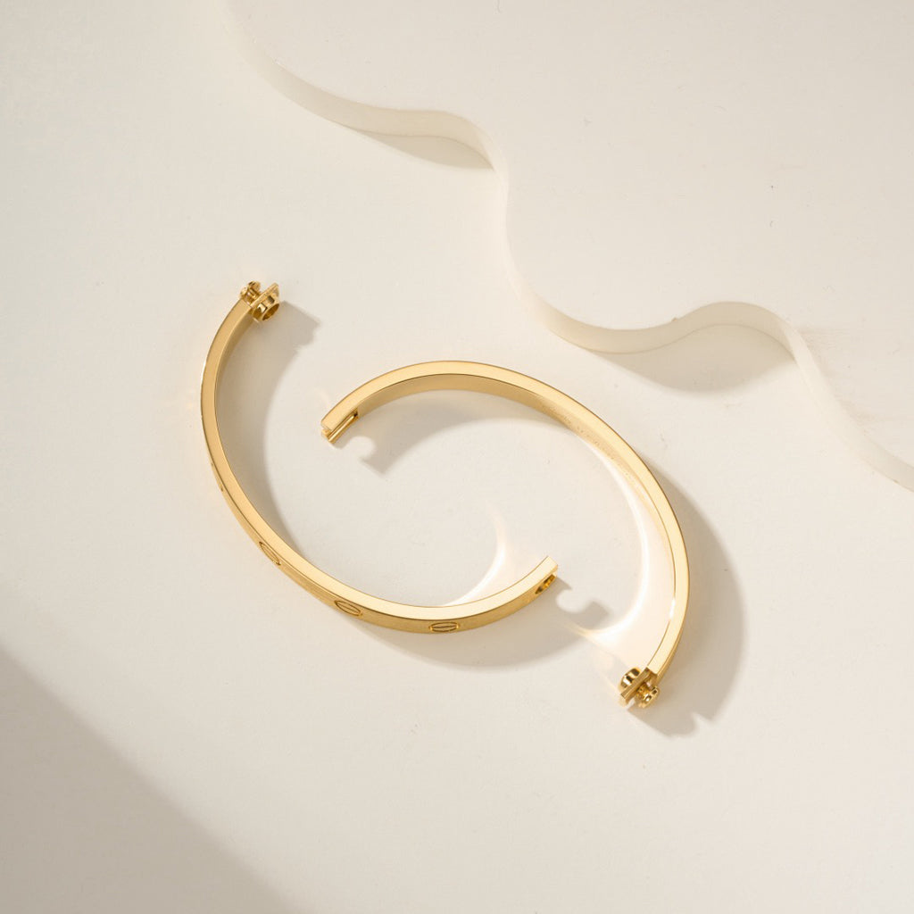 [⭐Veyra]LOVE BRACELET 6.1MM BRUSHED