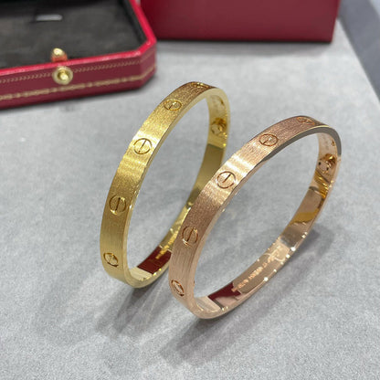 [⭐Veyra]LOVE BRACELET 6.1MM BRUSHED