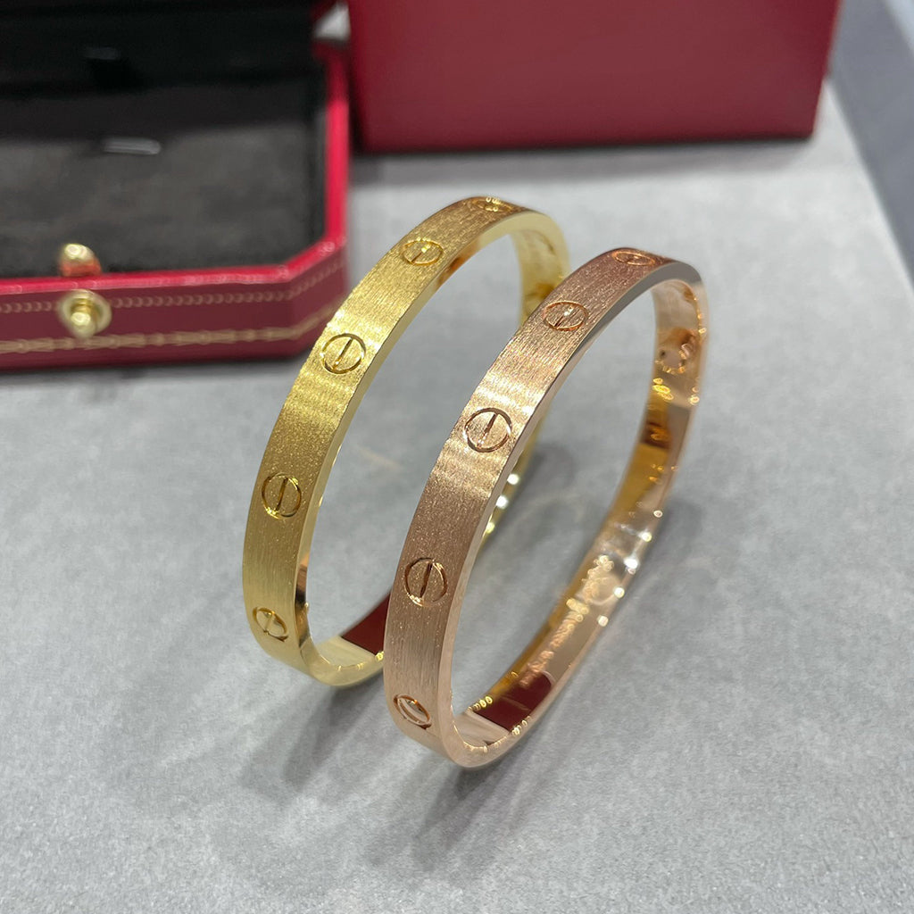 [⭐Veyra]LOVE BRACELET 6.1MM BRUSHED