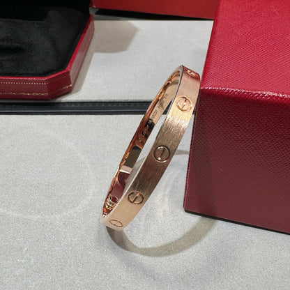 [⭐Veyra]LOVE BRACELET 6.1MM BRUSHED