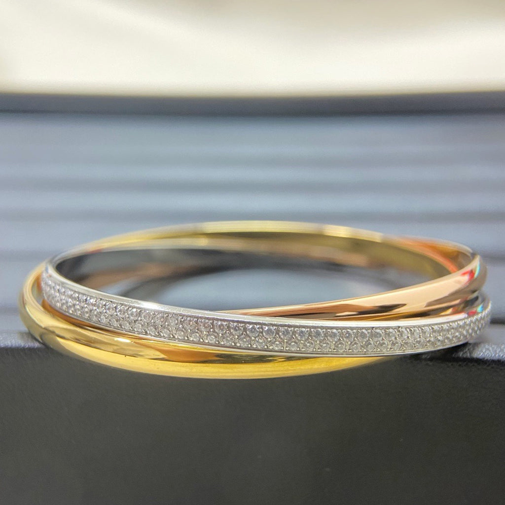 [⭐Veyra]TRINITY 2.8MM SMALL BRACELET
