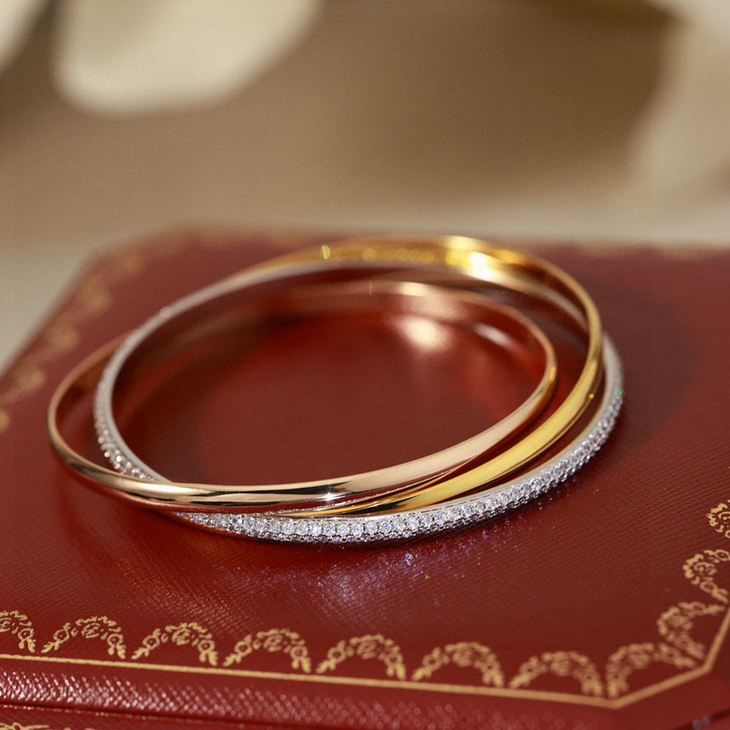 [⭐Veyra]TRINITY 2.8MM SMALL BRACELET