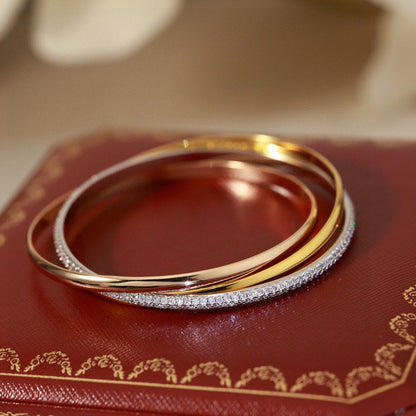 [⭐Veyra]TRINITY 2.8MM SMALL BRACELET