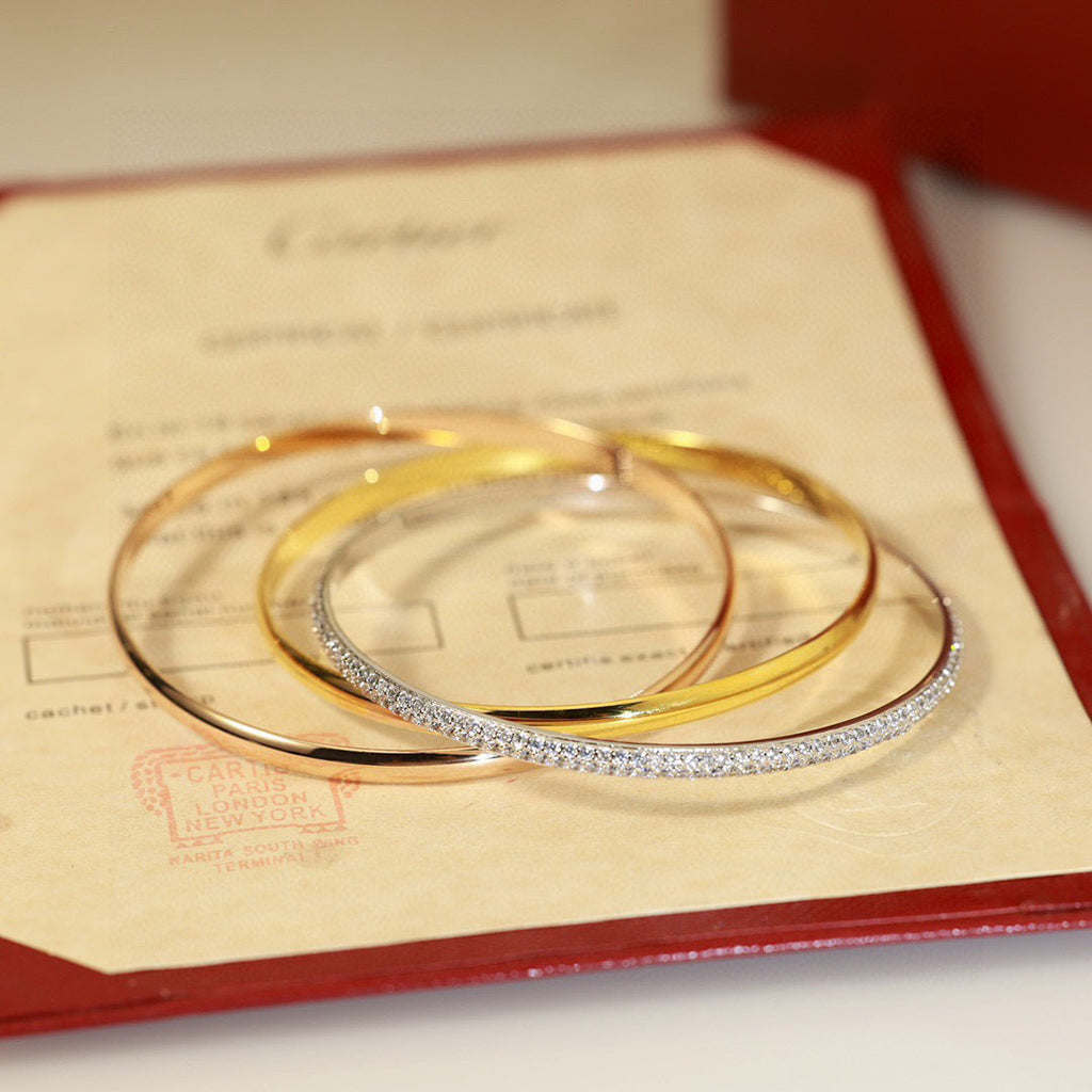 [⭐Veyra]TRINITY 2.8MM SMALL BRACELET