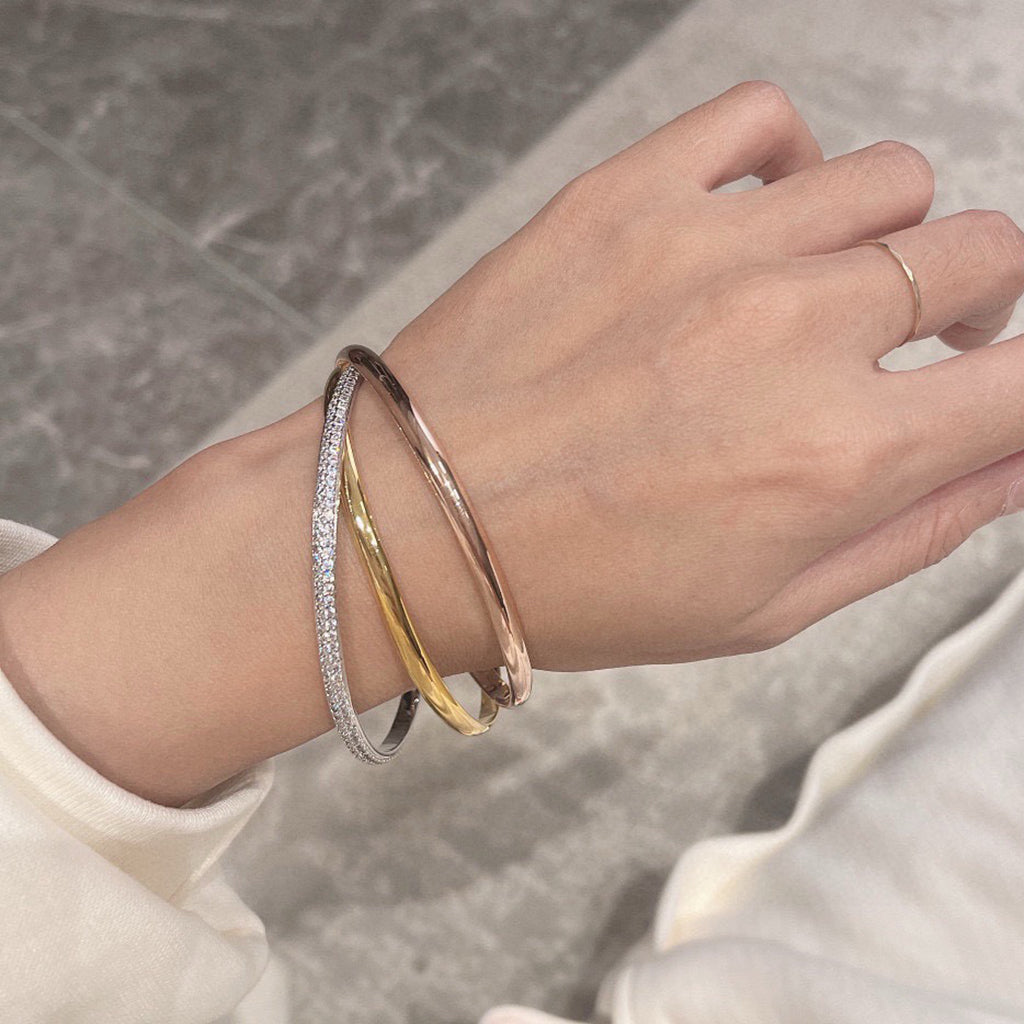 [⭐Veyra]TRINITY 2.8MM SMALL BRACELET