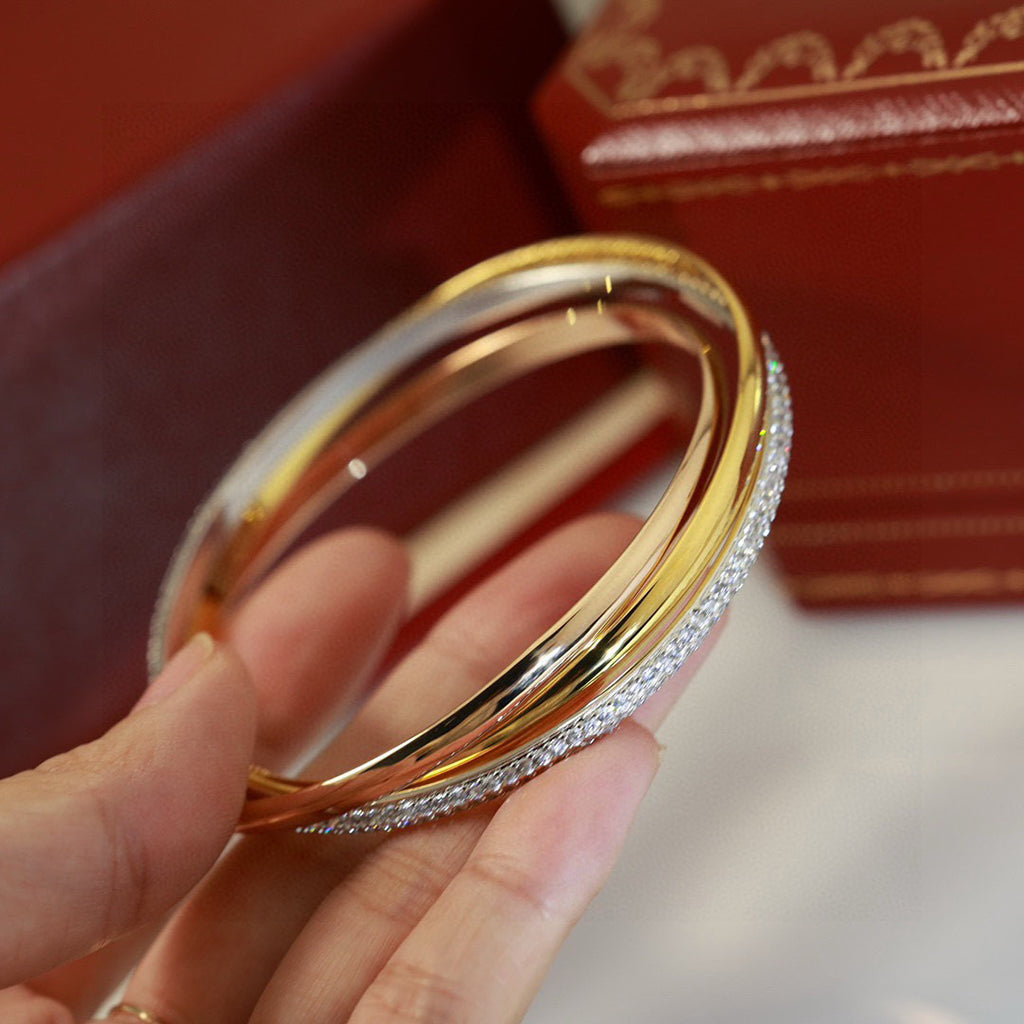 [⭐Veyra]TRINITY 2.8MM SMALL BRACELET