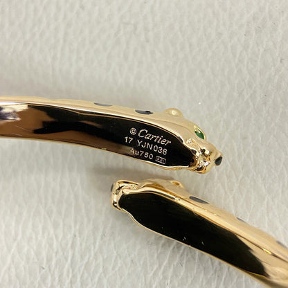 [⭐Veyra]PANTHERE DOUBLE HEADED OPEN BRACELET