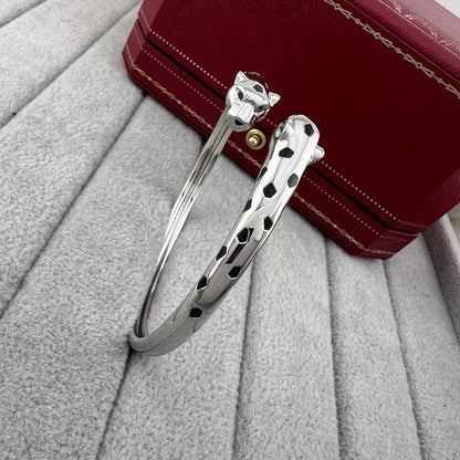 [⭐Veyra]PANTHERE DOUBLE HEADED OPEN BRACELET
