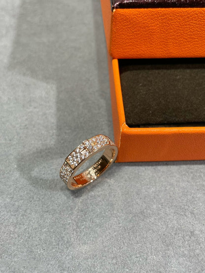 [⭐Veyra]KELLY PINK GOLD DIAMOND RING