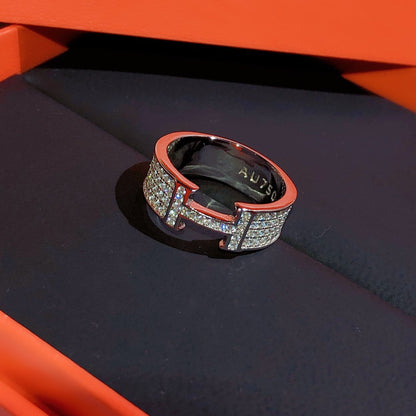 [⭐Veyra]H RING FULL DIAMOND