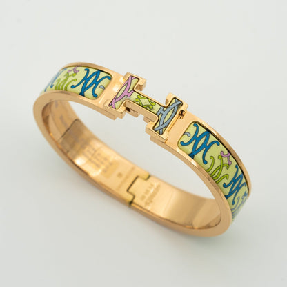[⭐Veyra]H BRACELET BEIGE MULTICOLOR