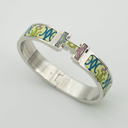 [⭐Veyra]H BRACELET BEIGE MULTICOLOR