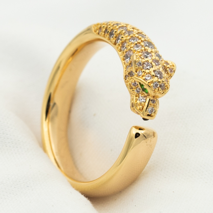 [⭐Veyra]PANTHERE RING DIAMOND 7.3MM