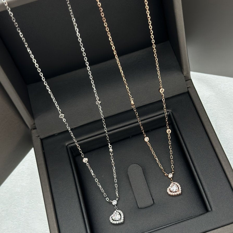 [⭐Veyra]JOY HEART DIAMOND NECKLACE