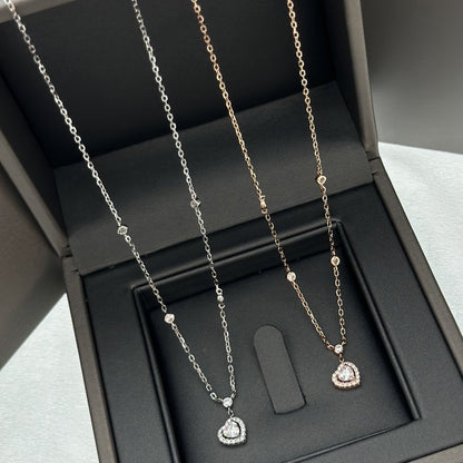 [⭐Veyra]JOY HEART DIAMOND NECKLACE
