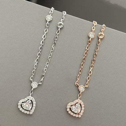 [⭐Veyra]JOY HEART DIAMOND NECKLACE