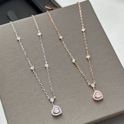 [⭐Veyra]JOY HEART DIAMOND NECKLACE