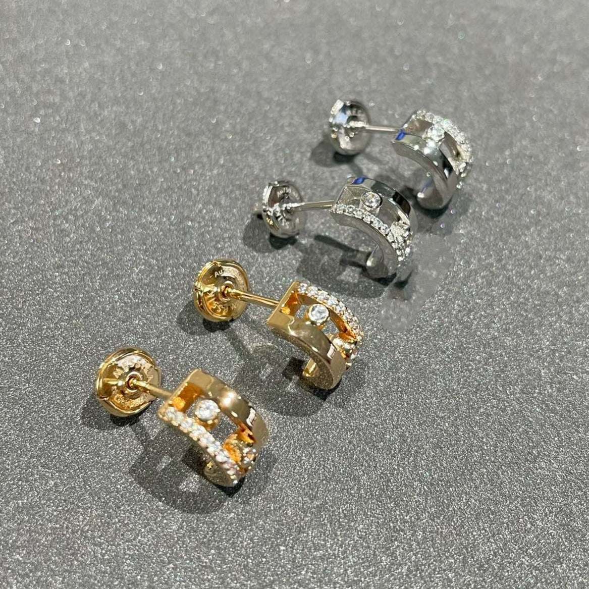 [⭐Veyra]MOVE ROMANE EARRINGS DIAMOND