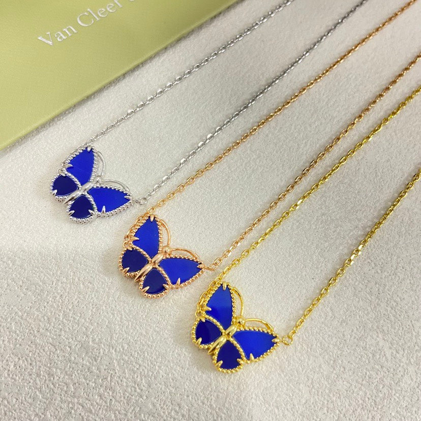 [⭐Veyra]  2026 NEW LUCKY BUTTERFLY 1 MOTIFS NECKLACE