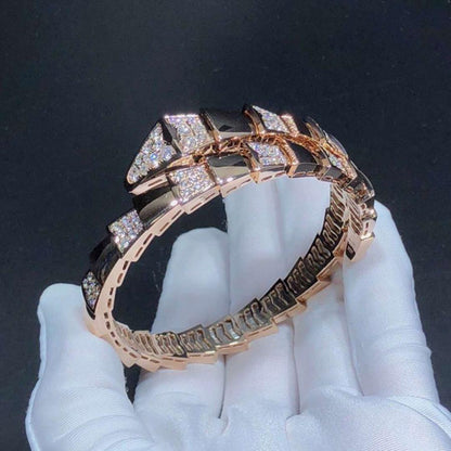 [⭐Veyra]SERPENTI BRACELET PINK GOLD DIAMOND