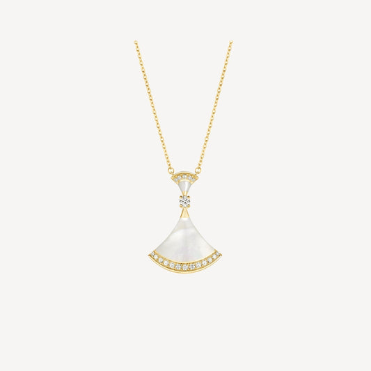 [⭐Veyra]DREAM NECKLACE MOP GOLD DIAMOND