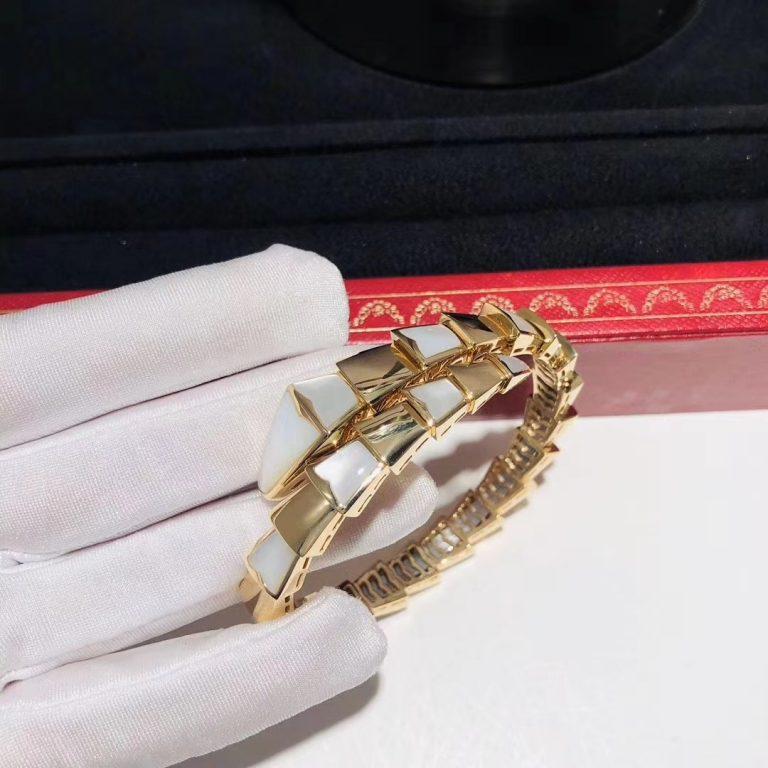[⭐Veyra]SERPENTI BRACELET MOP GOLD
