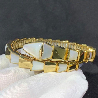 [⭐Veyra]SERPENTI BRACELET MOP GOLD
