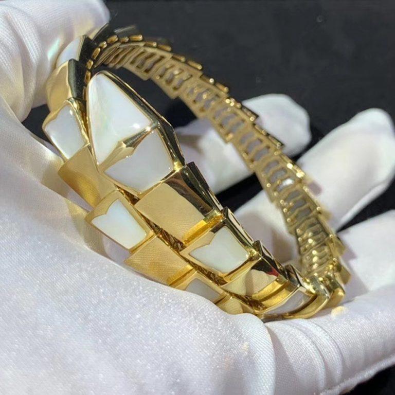[⭐Veyra]SERPENTI BRACELET MOP GOLD