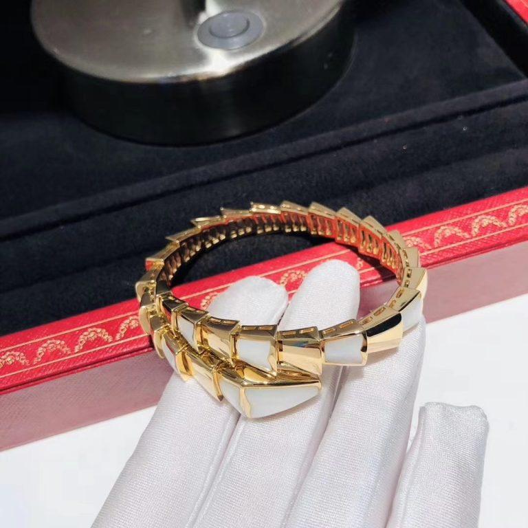 [⭐Veyra]SERPENTI BRACELET MOP GOLD