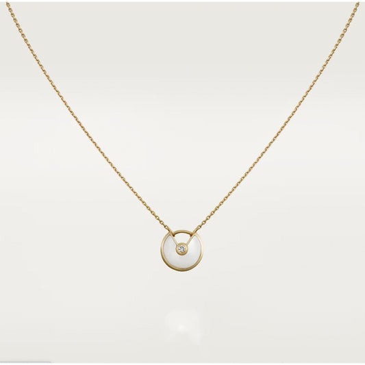[⭐Veyra]AMULETTE ROSE GOLD MOP NECKLACE