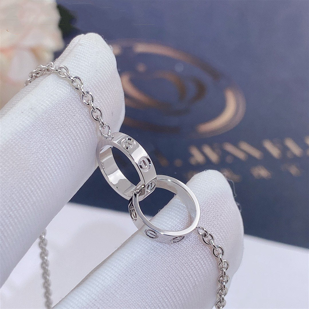 [⭐Veyra]LOVE BRACELET DOUBLE RING