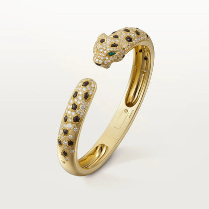 [⭐Veyra]PANTHERE BIG BRACELET DIAMONDS