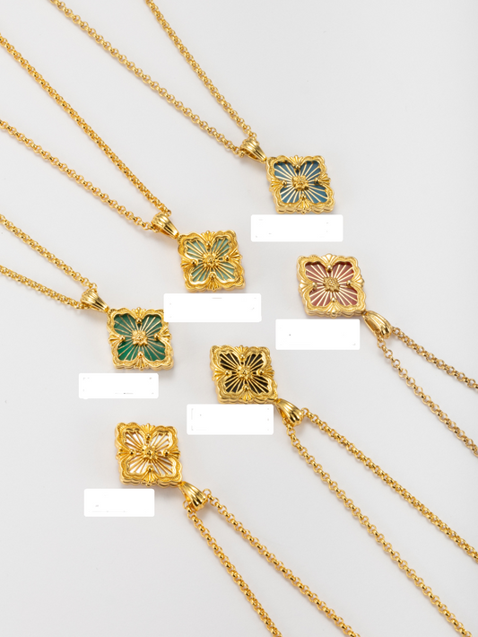 [⭐Veyra] B.C.L SMALL SIZE  ENAMEL NECKLACE（Various colors)